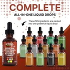 Glucogone Liquid Drops     All-in-one Herbal Supplement W  Berberine  Cinnamon  Ch