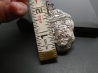Antique 800 Silver Vinaigrette Perfume Holder Chatelaine  Necklace 30 