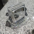 Vintage Bersted Toaster Model 68 With Cord  Stainless Art Deco Style