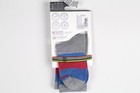 Smartwool Kids  Hike Socks Full Cushion Striped Crew Merino S Light Gray Sw00169