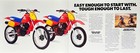 1986 Honda Xr100r Xr80r 4-page Sales Brochure-literature Vintage Xr80 Xr100