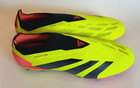 New Adidas Predator Elite Laceless Sg Soccer Cleats Yellow Men s Size 13 Ie0046