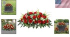 Unique Headstone Flower Arrangement 