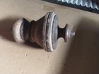 Antique Vtg Newel Post Cap Wood Finial Furniture Victorian Railing Salvage
