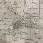 Canal De La Lys  Heuringhen  Aire  Racquinghem  Ww1 Trench Map 1 20 000 - 36a Nw