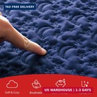 Waterproof Pack And Play Mattress Cover 2 Pack  Soft Quilted Pack And Play Mattr
