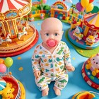  22in Realistic Reborn Baby Dolls Girl Doll Newborn Doll Full Body Full Silicone