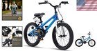 Lightweight 18 Inch Kids Bike - Easy Learning Bicycle With Adjustable Features