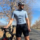 Ykywbike Men Cycling Bib Shorts Set Cycling Jersey Mtb Breathable 6 Hours Padded