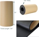 Natgai Sponge Neoprene With Adhesive Foam Rubber Sheet 1 2    Thick X 12    Wide X 