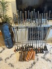 26 Vintage Drivers   Woods Ping  Wilson  Hagen  Macgregor W  Headcovers   Bag