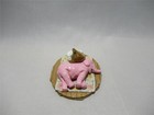 Wee Forest Folk Jumbo Pillow Retired 2014 - Pink Elephant - Mouse Wff