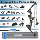 Compound Bow Kit hunting target limb Made In Usa draw Weight 20-70lbs 