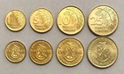 Guinea - Set Of 4 Coins  franc  Francs  1985 - 1987 - Unc