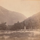Rare - White Mountains - Man W painted Wheelbarrow - Must Read Description 