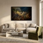 Gustave Dore The Vale Of Tears Large Framed Wall Art Print  Canvas   Poster