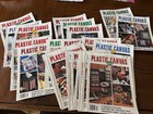 60  1990s Plastic Canvas Mixed Lot Leaflet Magazine Leisure Arts Needlecraft