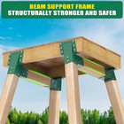 Deer Stand Brackets 4-pack  Outdoor 4x4 Compound Angle Brackets  Elevator Bracke