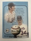 1993 Guyana Nolan Ryan Farewell Stamp Cards - Nolan Ryan  7  350
