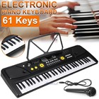 Semi-weighted 61 Key Digital Piano Keyboard - Portable Electronic Instrument