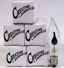 Box Of 5 Flicker Flame Light Bulbs  E12 Candelabra Base  3 Watt   a101 