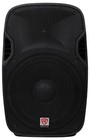  2  Rockville Spgn158 15  3200w Dj Pa Speakers 5-ch  Powered Mixer mics stands