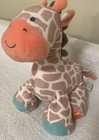 Carter s Developmental Rattle Giraffe Plush Baby Toy Crinkle Stuffed Animal 10 