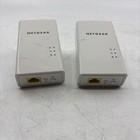 Lot Of 2 Netgear Powerline 1000 Pl1000 V2 Network Extenders 1000mbps