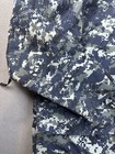 Us Navy Digital Camo Parka Working Jacket Xl Long Gore Tex Military Blue Hoodie