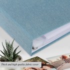 8x8 Diy Small 3 Ring Scrapbook Photo Album Journal With 30 Plastic Sleeves 60   