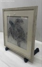 Nautical Sea Turtle Coastal Beach Square Shaped Framed Wall Decor Art Print