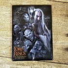 Vtg Lord Of The Rings Fridge Magnet Set 2 5 x3 5  Ata-boy Inc  2001  2002  2003
