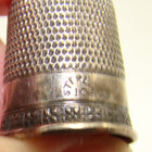 Vintage Size 10 Sterling Thimble