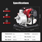 38cc 4 Stroke Gasoline Water Pump 1 gas-powered Semi-trash Water Irrigation Pump