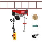 4400lbs Electric Hoist Winch Engine Crane With Remote Control 110v