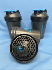 3 Pack Protein Shaker Bottles For Protein Mixes  20 Oz New