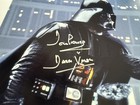 Official Topps Star Wars Darth Vader 8x10 Photo Signed By Dave Prowse