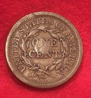 1853 Braided Hair Us Large Cent Copper Coin - Free Shipping