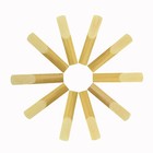 10pcs Clarinet Traditional Reeds  Bb Strength 3 0  With Storage Box
