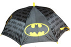 Dc Comics Boys Batman Character Rainwear Umbrella  Black yellow  Ages 3-7
