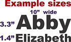 Large Custom Personalized Name Text Sign Window Car Truck Vinyl Decal Sticker