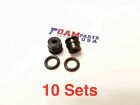 10 Sets Delrin Side Seal Graco Fusion Ap 249990 Aftermarket Poly Polycarb 246348