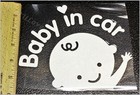Baby In Car Vinyl Sticker Free Shipping Baby On Board Safety Sign
