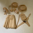 Jane West Cowgirl Clothes By Marx Lot Of 10 Accessories  Vintage With Gun