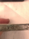 Superb 935 Sterling Silver And Blue Enamel Vesta Case   C 1920