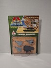 1989kenner Mega Force Die Cast Fighter Bombers With Catapult Deck Triax Vintage