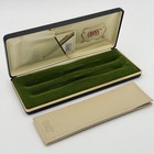 Vtg Cross Pen Case And Leather Pocket Holder Only Dark Green -  no Pen pencil 