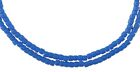 Old Glass Beads Bohemian Czech Tile Necklace African Trade Ghana Tribal Necklace