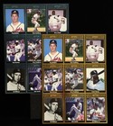 1993 Bonds Sandberg Maddux F Thomas Blue   Gold Cartwrights Uncut Sheets Set 1-9