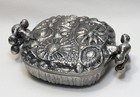 Vtg Mcm Brutalist Don Drumm Aluminum Casseroles Signed Serving Dish